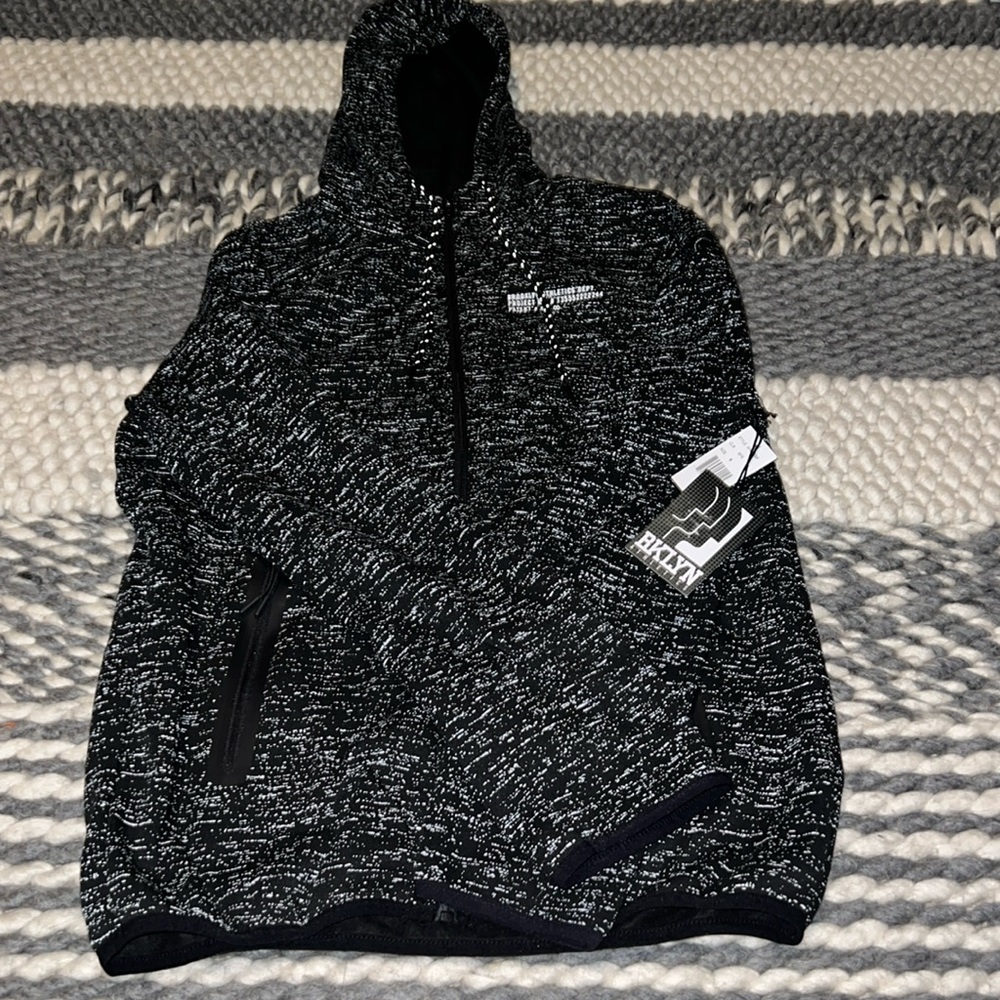 Medium Bklyn Athletics Zip Up Hoodie